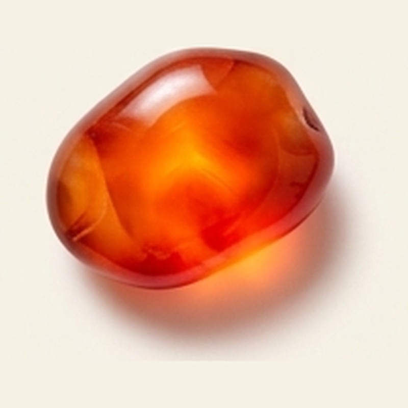 Carnelian stone representing the zodiac sign Aries