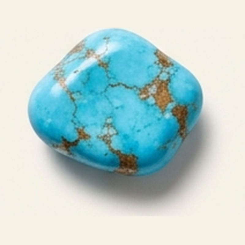 Turquoise stone representing the zodiac sign Sagittarius